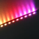 RGB LED Hard Profil mit Seitenstrahlung - 60 Leds/Stück