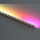 RGB LED Hard Profil mit Seitenstrahlung - 60 Leds/Stück