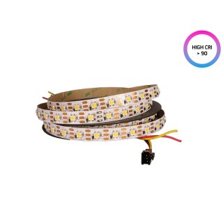 Adressierbarer High CRI 90 Led Strip W&WW&Amber/60pcs/M, HC2812/60pcs/M,12V, 27W/M/IP20