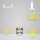 LED AUFBAU-Profil 200 cm, flach, LED Stripes max. 12 mm