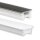 Silikon-Einbaucover. Abdeckung für 12 mm LED-Streifen