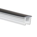 Silikon-Einbaucover. Abdeckung für 10 mm LED-Streifen Schmall 10x10 mm Schwarz 5 Meter