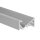 MP2 LED Aufbauprofil 200cm eloxiert