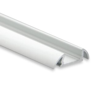 PO17 LED AUFBAU-Profil 200 cm, ultraflach/Flügel, LED Stripes max. 11 mm