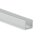 PO18 LED AUFBAU-Profil 200 cm, schwaz RAL 9005 ultra-mini, LED Stripes max. 6 mm