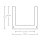 PO18 LED AUFBAU-Profil 200 cm, schwaz RAL 9005 ultra-mini, LED Stripes max. 6 mm