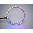 RGB Led Ring - Typ WS2811 addressable 5050 smd 32 leds - 112mm - 9w