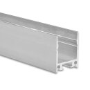 VA1 LED Aufbau-/Leuchtenprofil 200cm eloxiert
