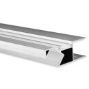 VA4 LED Aufbauprofil 200cm eloxiert