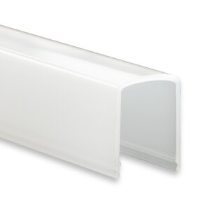 Cover C4 opal/satiniert 200 cm für Profil PO15/PL5/PL6