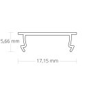 Cover C41 transparent 200 cm für Profil...