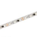 WS2811 RGB LED Lichtband - 60 Leds/Meter - DC12V - 5 Meter IP 65