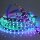 WS2811 RGB LED Lichtband - 60 Leds/Meter - DC12V - 5 Meter IP 65