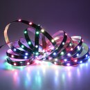 RGB LED Flex Strip mit doppelter Datenleitung - 60 Leds/Meter 5 Meter Typ SK2813 IP65