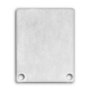 Endkappe E45 Alu schwarz RAL9005 für Profil PN4 / PN5 in Verbindung mit C12, 2 STK, inkl. Schrauben