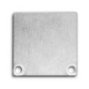 Endkappe E47 Alu schwarz RAL9005 für Profil PN6 /...