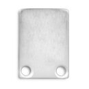Endkappe E6 Aluminium für Profil PL2 in Verbindung...