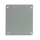 Endkappe E69S Aluminium silber für Profil PN17, 2...
