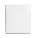 Endkappe E69W Aluminium weiß RAL9003 für...