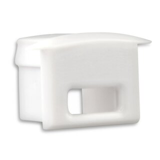 Endkappe E8W weiß für Profil PL3, 1 Stk
