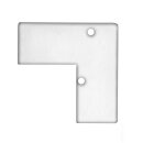 Endkappe E93 Aluminium eloxiert für Profil VA5, 2...