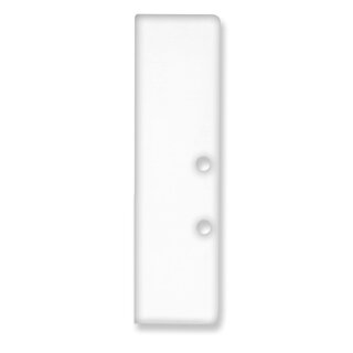 Endkappe E94 Aluminium weiß RAL 9003 für Profil VA6, 2 STK, inkl. Schrauben