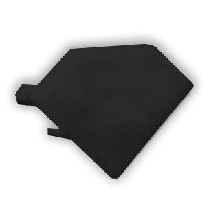 Endkappe E96B schwarz für Profil PO23n, 1 STK