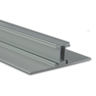 PL13 LEUCHTEN-Profil 200 cm,  silber pulverbeschichtet LED Stripes max. 12 mm