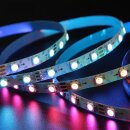 RGB LED Lichtstreifen Knickbar 5VDC - 5 Meter - Typ SK6812 digital addressable