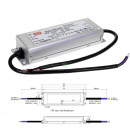 L031 CCT COB 24V 5 Meter Set mit WLED / Netzteil / Fernbedienung und Stecker